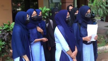 Hijab Row: Muslim Students of Mangaluru University Urge Deputy Commissioner To Allow Hijab in Classrooms
